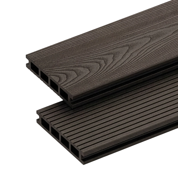 Deska Tarasowa Kompozytowa NORDECK Skogline Heban 220 × 14 × 2,5 cm