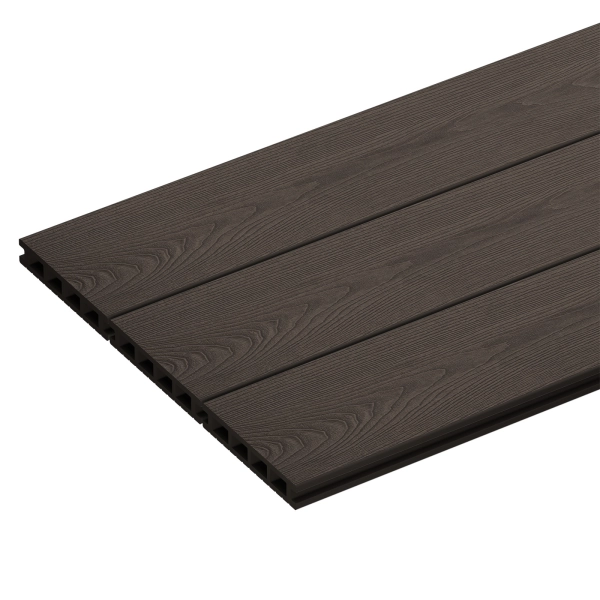 Deska Tarasowa Kompozytowa NORDECK Skogline Heban 220 × 14 × 2,5 cm