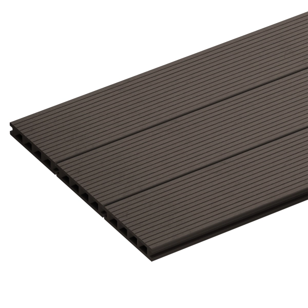 Deska Tarasowa Kompozytowa NORDECK Skogline Heban 220 × 14 × 2,5 cm