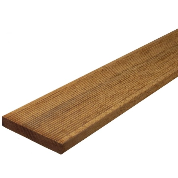 Deska tarasowa naturalna NORDWOOD Angelim Amargoso dwustronna drobny-gładki ryfel | 217 x 14,5 x 2,1 cm