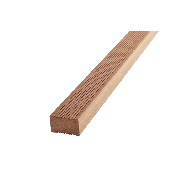 Legar z drewna naturalnego Bangkirai Nordwood | 215 x 6,0 x 4,0 cm