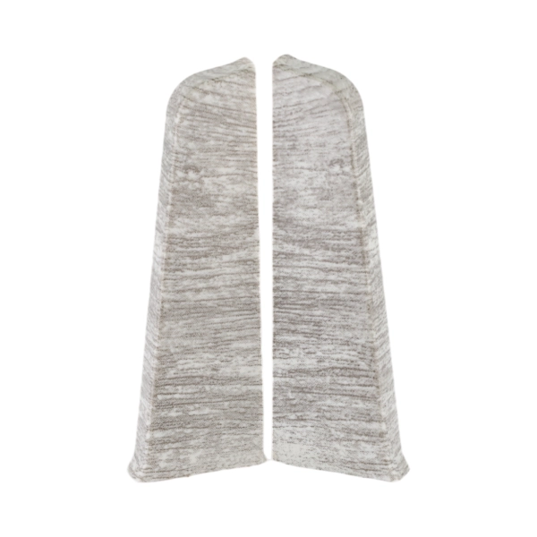 Zaślepka lewa+prawa SG75 do listwy Pinia Szara Salag