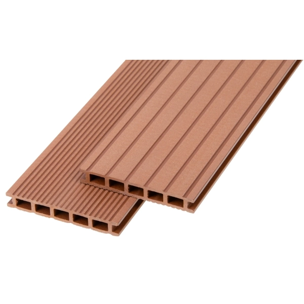 Deska tarasowa kompozytowa ProDeck BASIC ryflowana 300 x 14 × 2,0 cm | Wiśnia