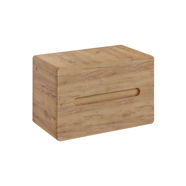 Szafka pod umywalkę nablatową 80cm 2 szuflady Dąb Craft ARUBA CRAFT 829-UN-80CM FSC, Comad
