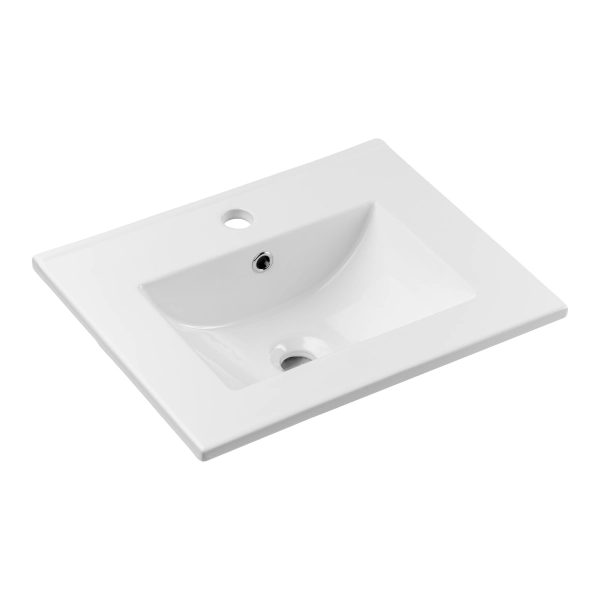 Umywalka jednokomorowa 50cm Biały Połysk UM-2050RB DANCE 50, Comad