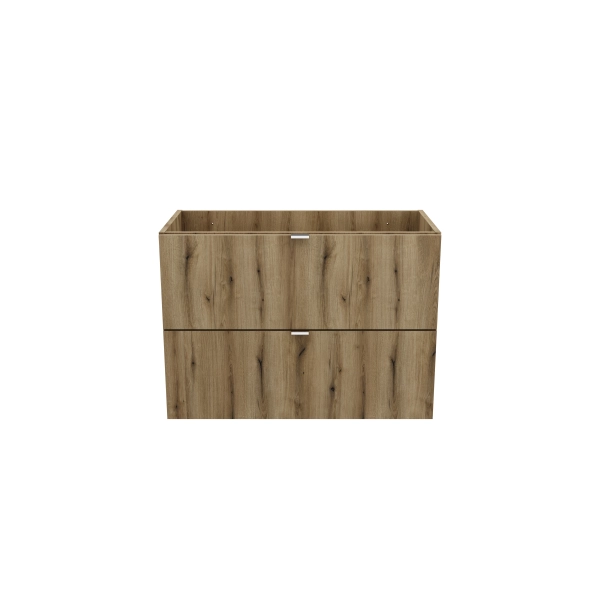 Szafka pod umywalkę 80cm 2 szuflady Dąb Coast Evoke NOVA OAK A 82-80-2S, Comad