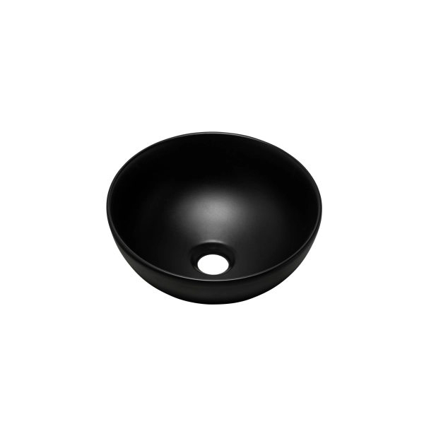 Umywalka nablatowa 32cm Czarny Mat UN-DOMI-MB 78249MB, Comad