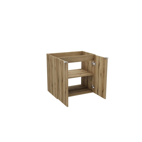 Szafka pod umywalkę 60cm 2 drzwi Dąb Coast Evoke NOVA OAK A 82-60-2D, Comad