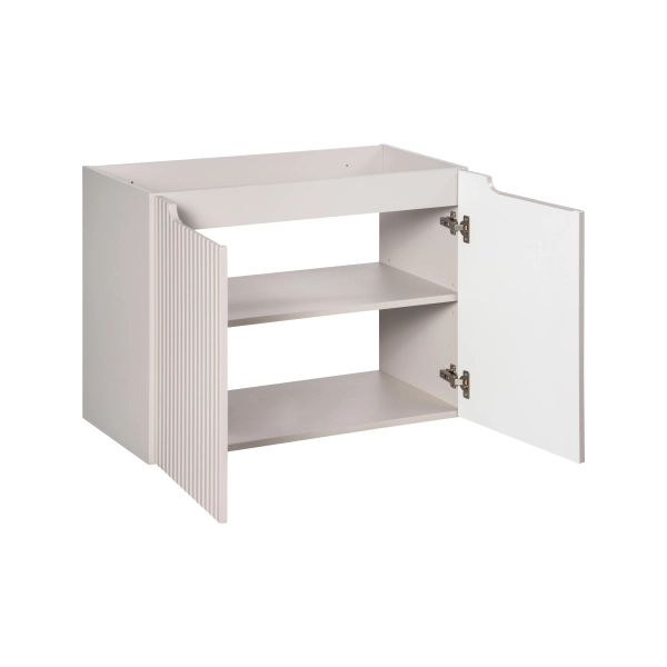 Szafka pod umywalkę 80cm 2 drzwi Kaszmirowy Mat NOVA CASHMERE 82-80-2D, Comad