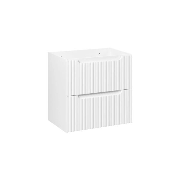 Szafka pod umywalkę 60cm 2 szuflady Biała NOVA WHITE 82-60-2S, Comad