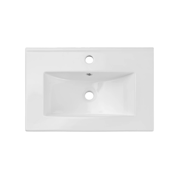 Umywalka jednokomorowa 60cm Biała UM-2060RB DANCE 60-DP, Comad