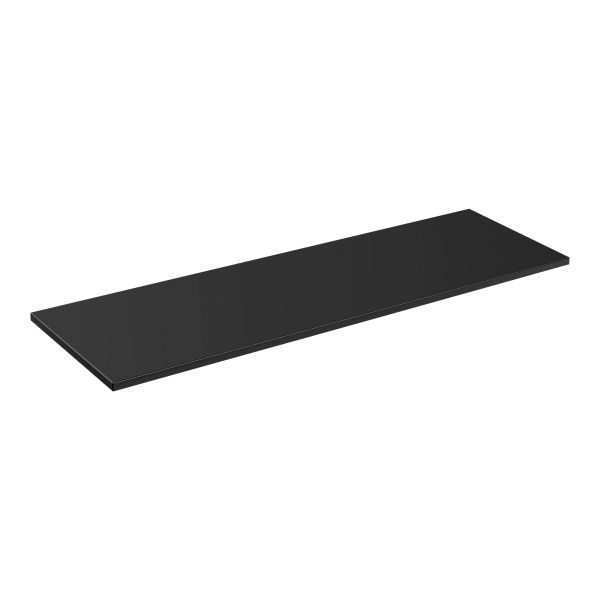 Blat łazienkowy 180cm Czarny Mat SANTA FE BLACK 89-180-B, Comad