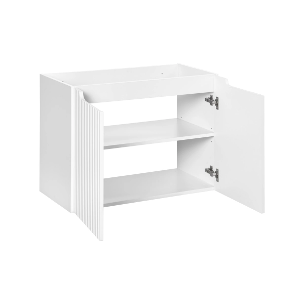 Szafka pod umywalkę 80cm 2 drzwi Biała NOVA WHITE 82-80-2D, Comad