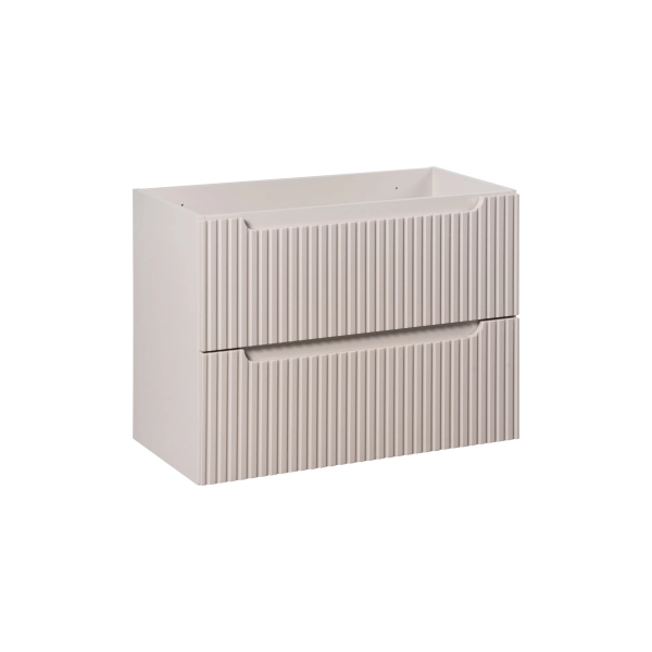 Szafka pod umywalkę 80cm 2 szuflady Kaszmirowy Mat NOVA CASHMERE 82-80-2S, Comad