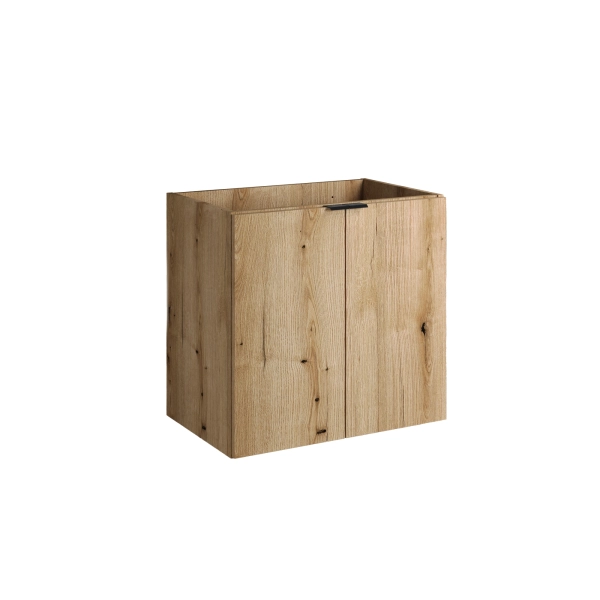 Szafka pod umywalkę 60cm 2 drzwi Dąb Coast Evoke NOVA OAK A 82-60-2D, Comad