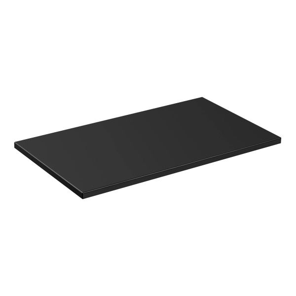 Blat łazienkowy 80cm Czarny Mat SANTA FE BLACK 89-80-B, Comad