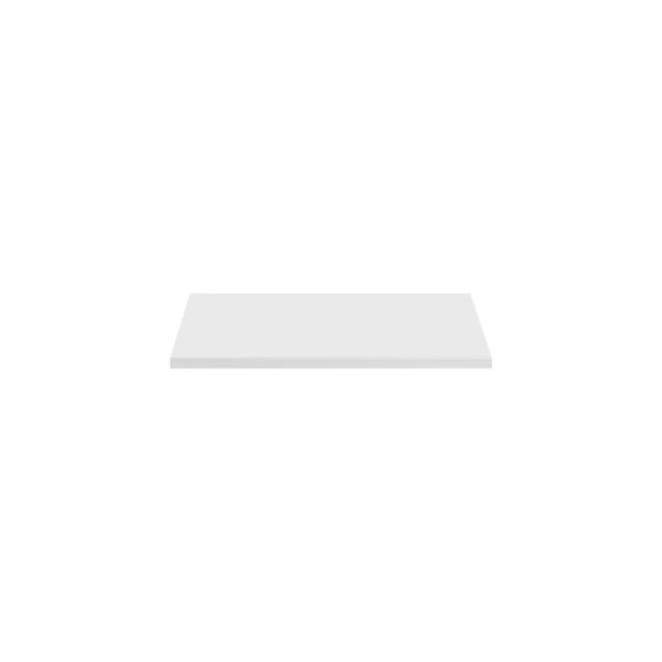 Blat łazienkowy 60cm Biały ICONIC WHITE 89-60-B, Comad