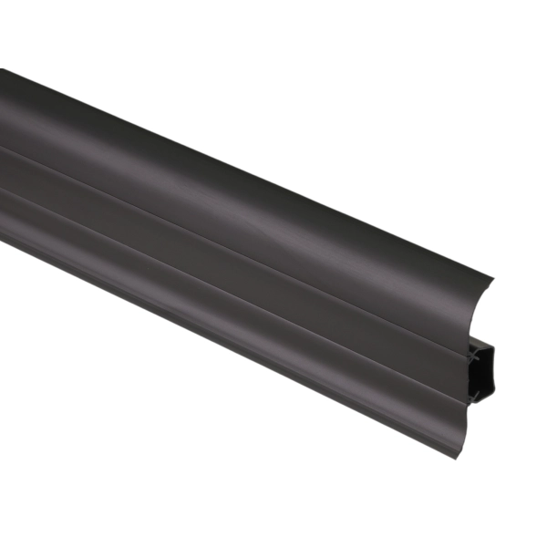 Listwa przypodłogowa SG 56mm/2,5m Czarny Gładki