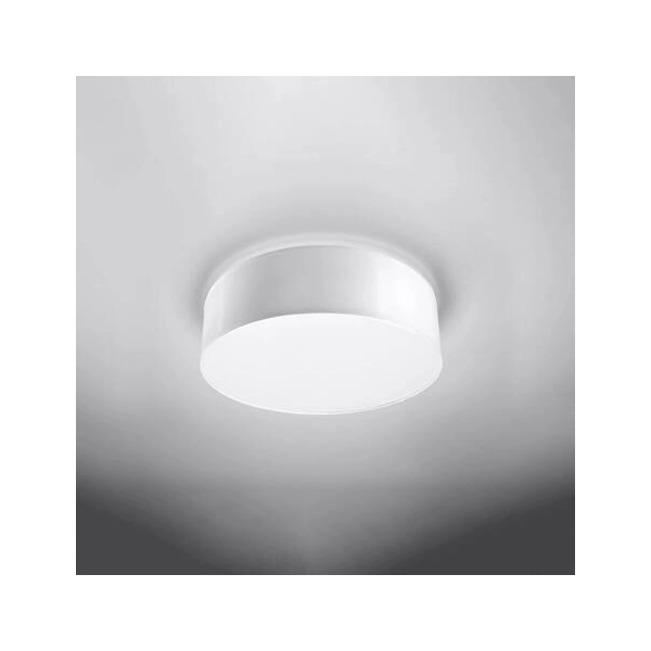 Plafon sufitowy ARENA 35 biały połysk 2x15W E27 Sollux Lighting