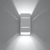 Kinkiet BLOCCO biały 1x40W G9 Sollux Lighting
