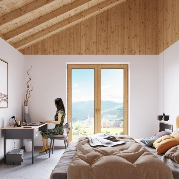 Lampa biurkowa INCLINE czarna 1x60W E27 Sollux Lighting