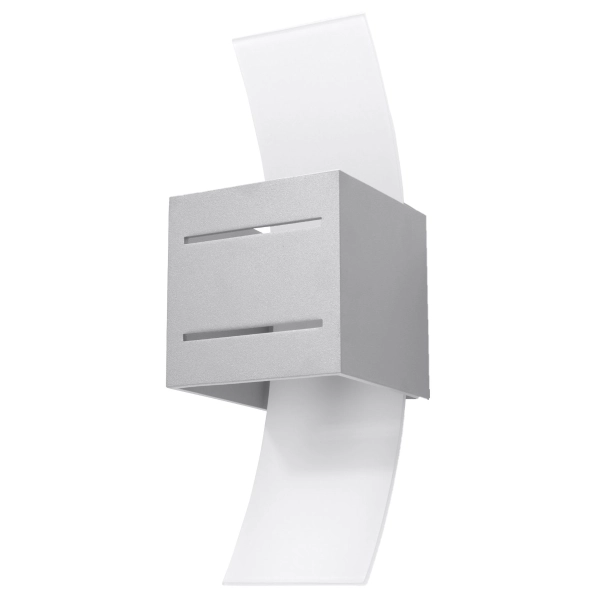 Kinkiet LORETO szary 1x40W G9 Sollux Lighting