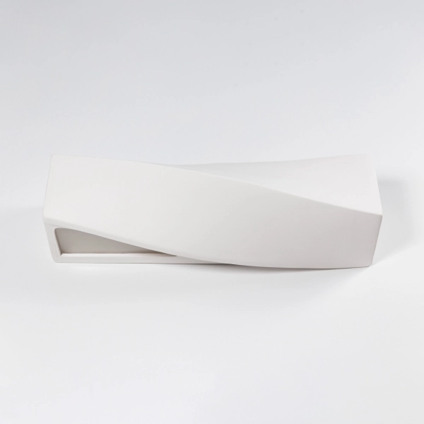 Kinkiet ceramiczny SIGMA biały 1x60W E27 Sollux Lighting