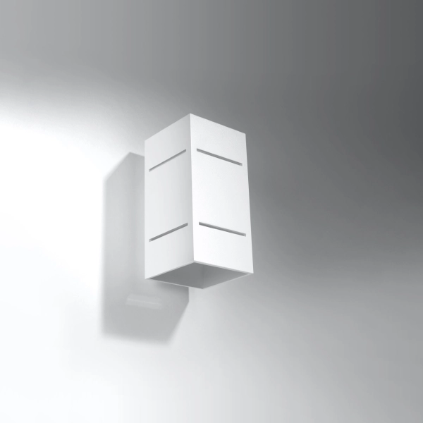 Kinkiet BLOCCO biały 1x40W G9 Sollux Lighting