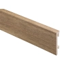 Listwa przypodłogowa wodoodporna Bravo 2,4m cokół 80mm Aria Oak - montaż klej