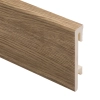 Listwa przypodłogowa wodoodporna Bravo 2,4m cokół 80mm Desert OAK - montaż klej