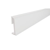 Listwa przypodłogowa PS Alpha 65mm/2,2m biały - montaż napinacze