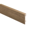 Listwa przypodłogowa wodoodporna Bravo 2,4m cokół 80mm Desert OAK - montaż klej