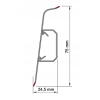 Listwa przypodłogowa SG75 2,2m Carlo
