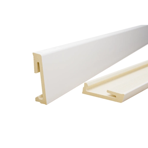 Listwa przypodłogowa PVC Alpha 60mm 2,2m Biała Wodoodporna