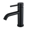 Bateria umywalkowa KITI MINI czarna stal, Ruvetti