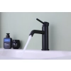 Bateria umywalkowa KITI MINI czarna stal, Ruvetti